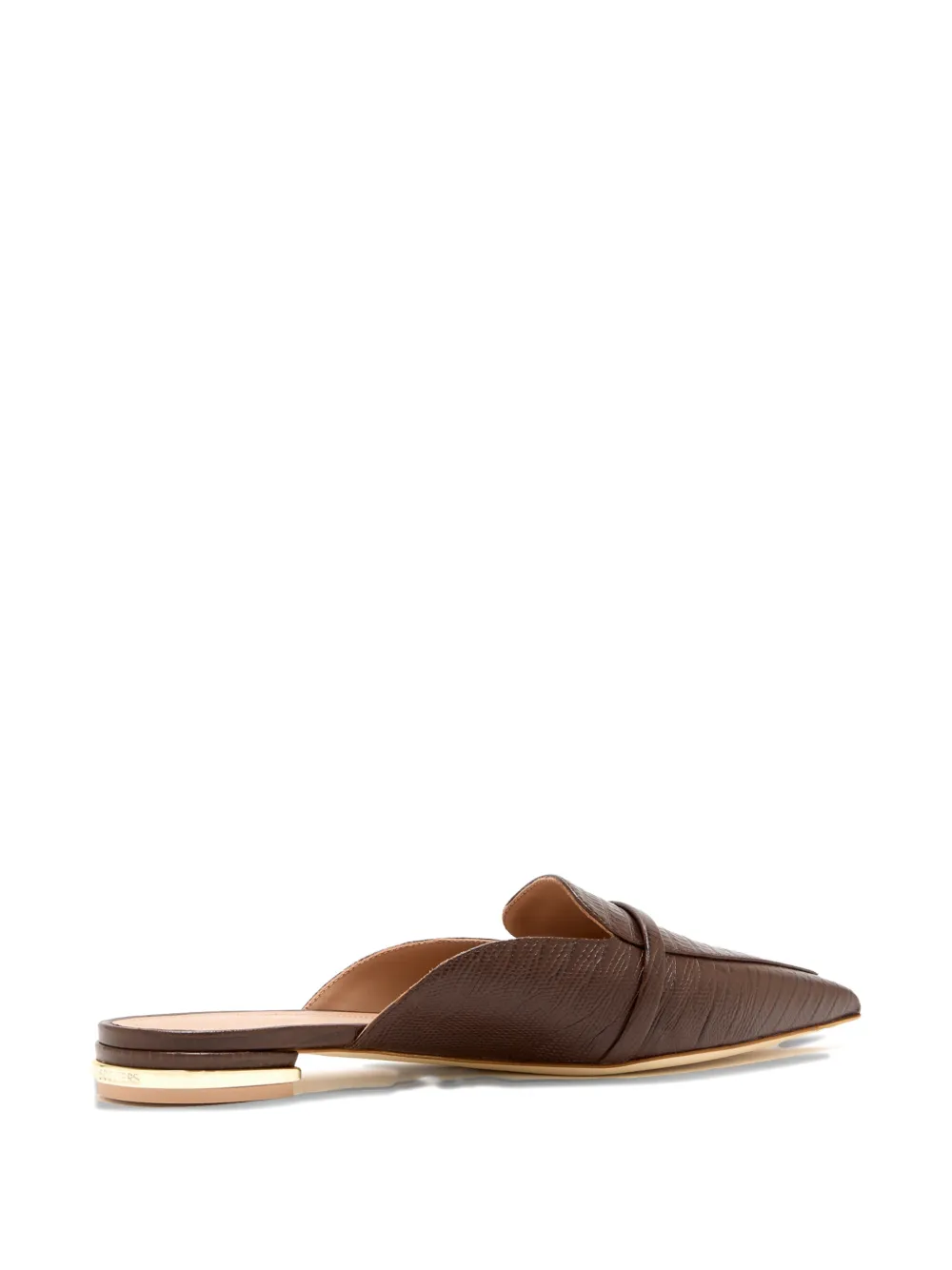 Malone Souliers Doramu muiltjes met puntige neus Bruin