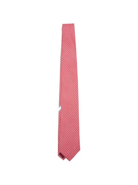 Ferragamo tennis print tie