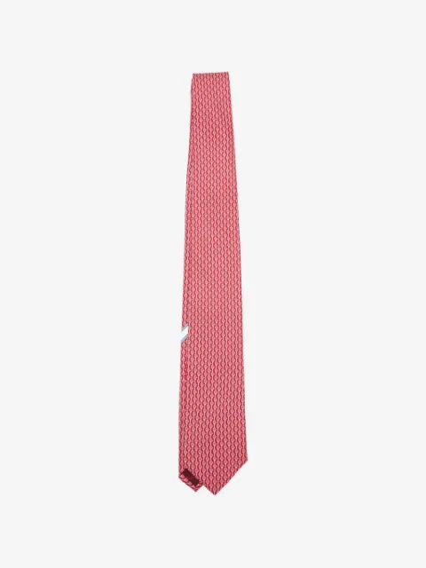 Ferragamo tennis print tie