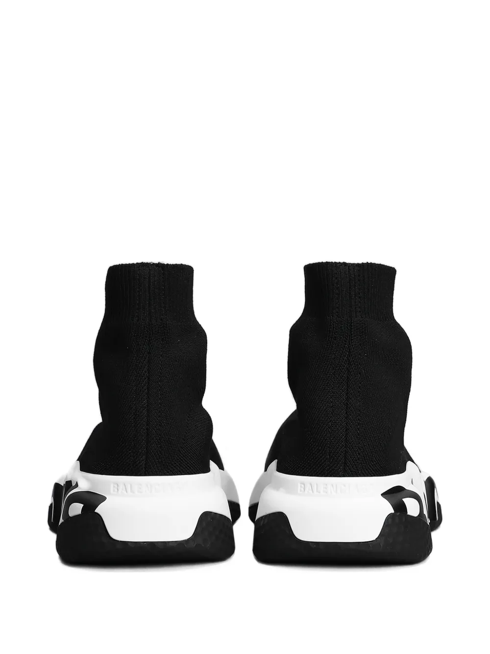 Balenciaga Speed sneakers met logo zool Zwart