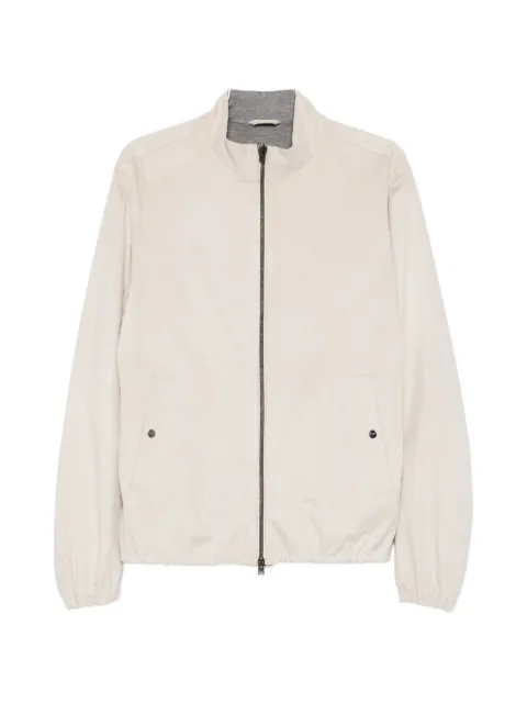 Herno zip-up long-sleeve jacket