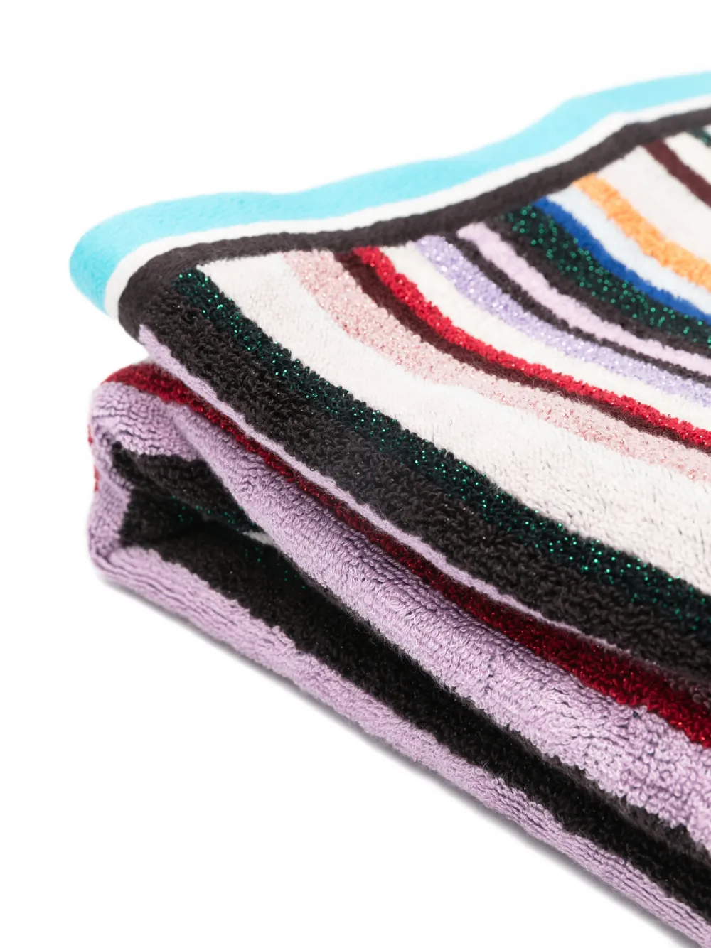  Missoni Striped Towel - White 