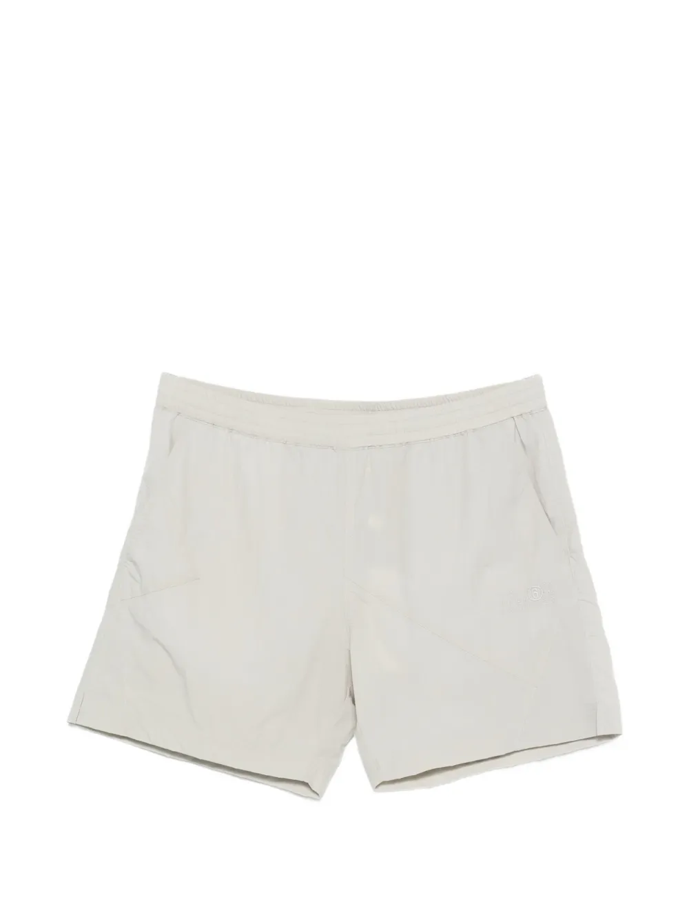MM6 Maison Margiela Shorts con zip - Grigio
