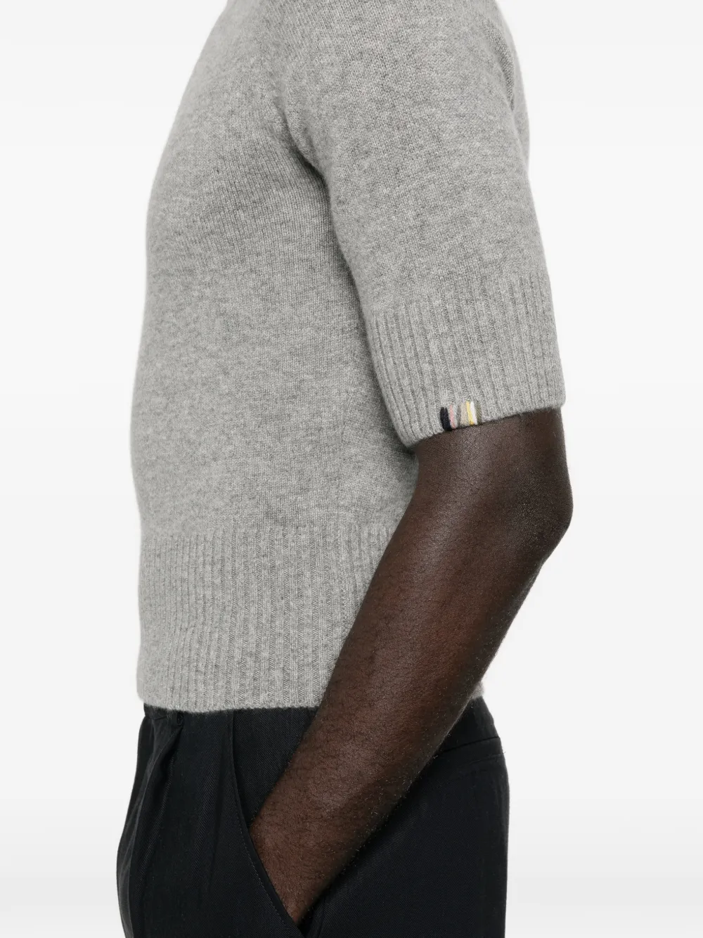 Lauren Short-Sleeve Crew-Neck Sweater