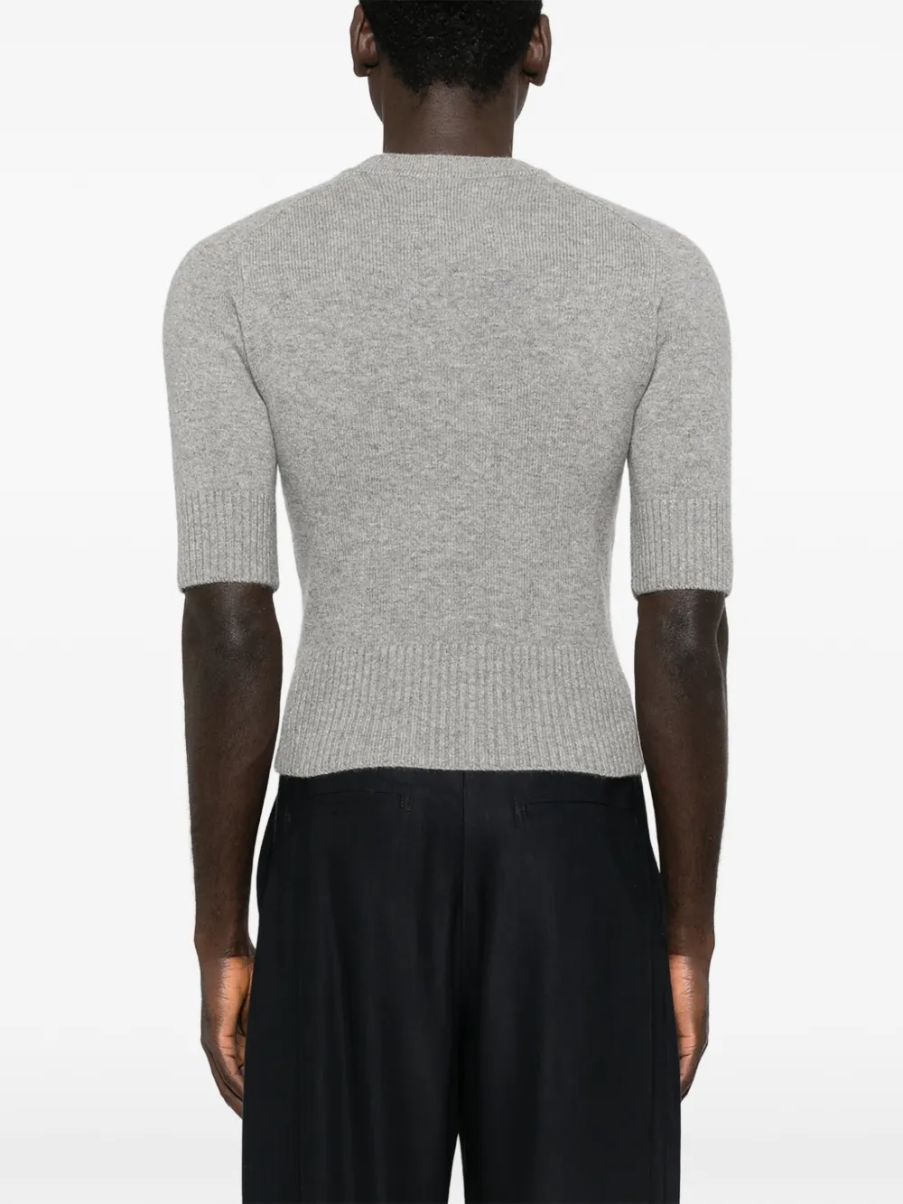Lauren Short-Sleeve Crew-Neck Sweater