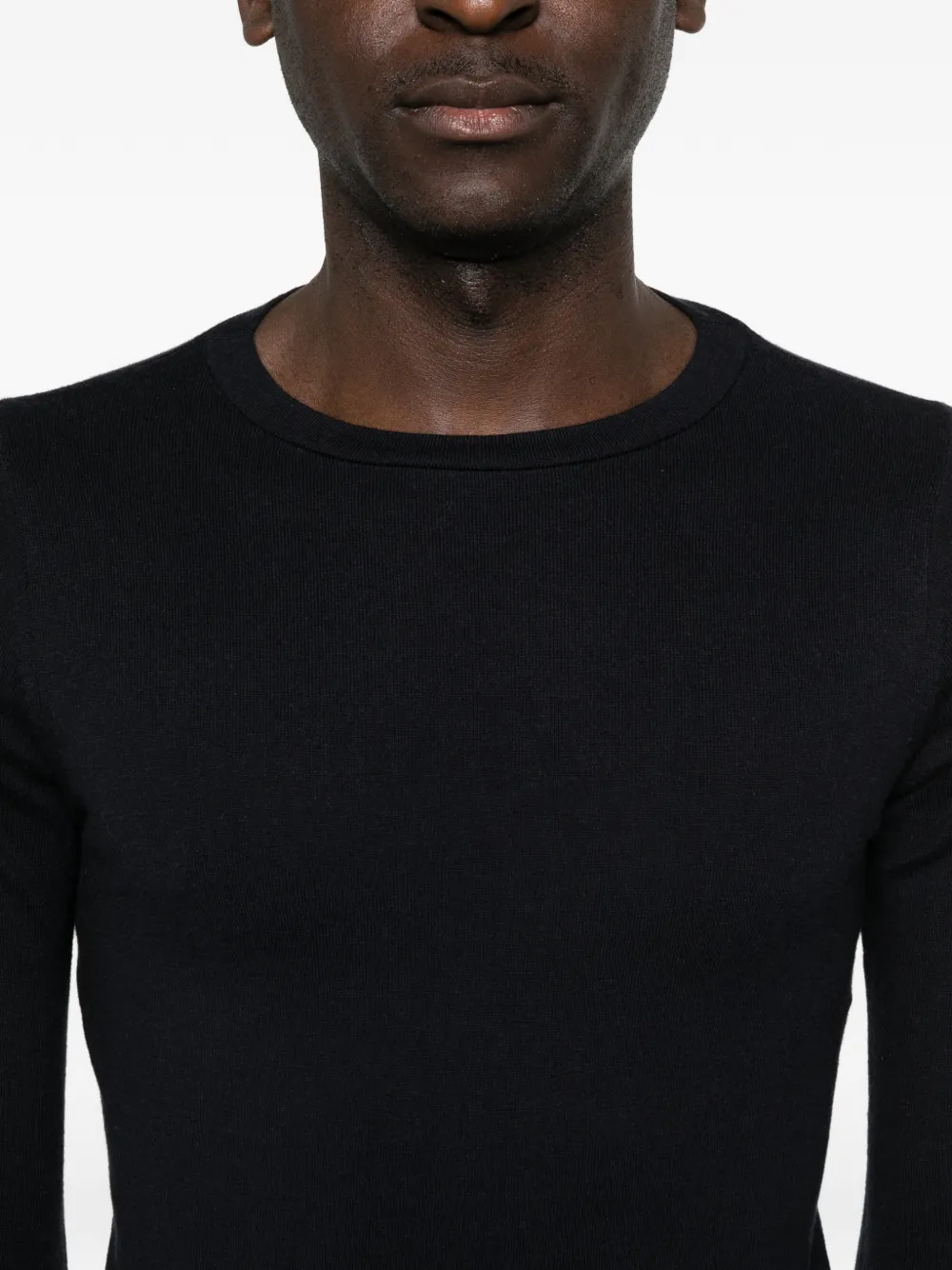 extreme cashmere Lisa T-shirt met lange mouwen Zwart