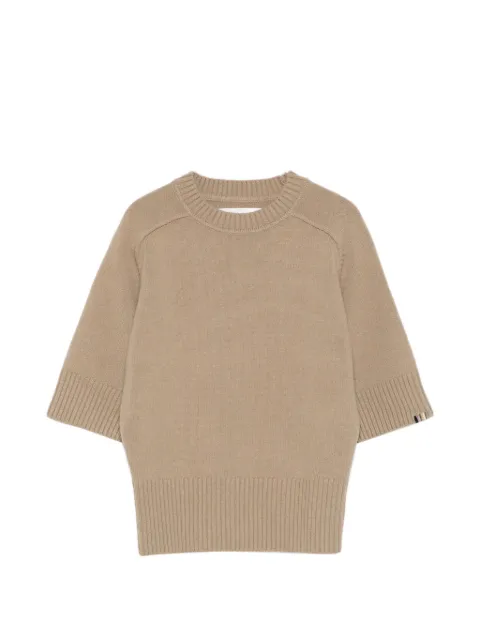 extreme cashmere Nº374 Lauren half-sleeve sweater