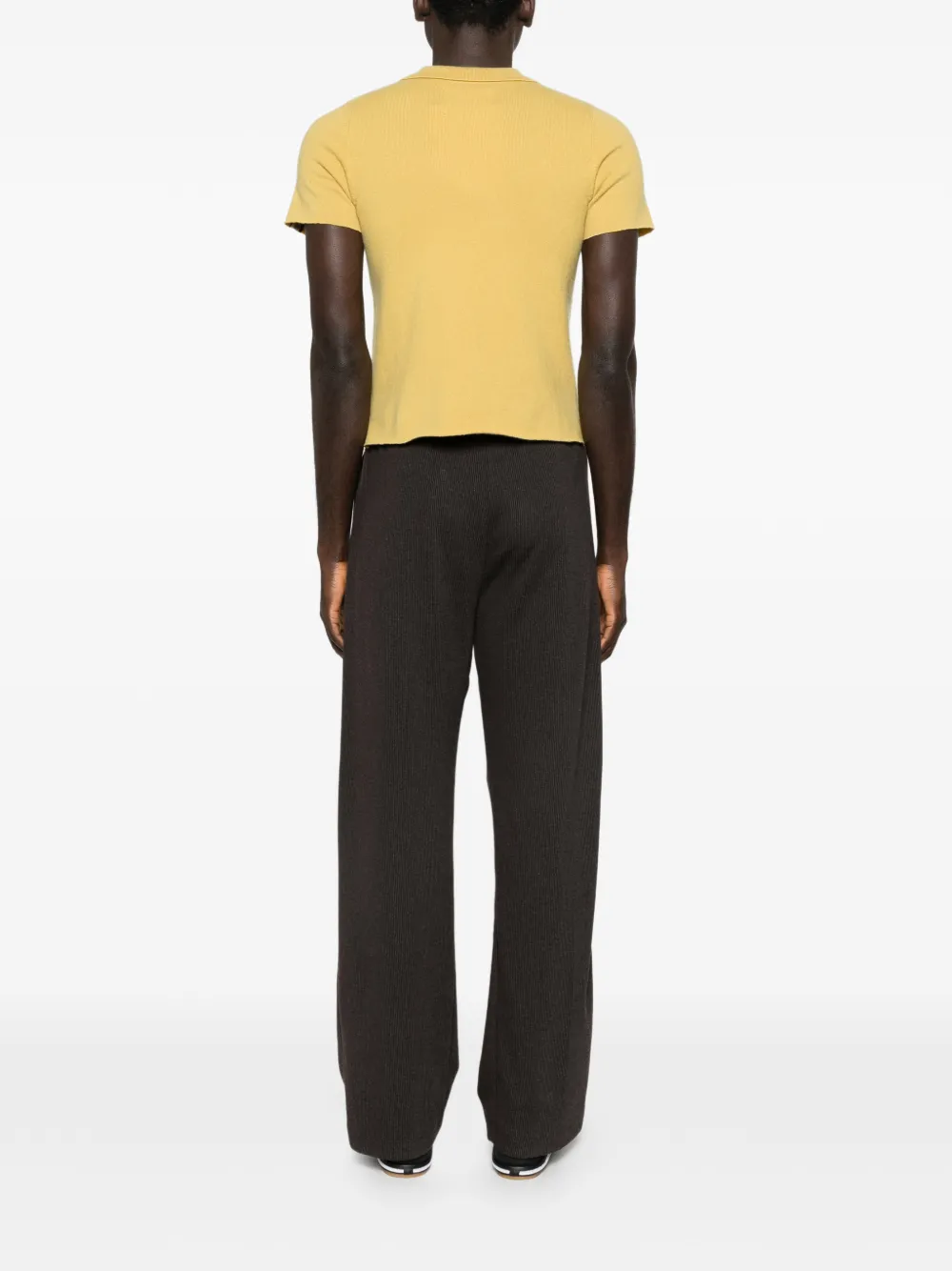 extreme cashmere Nº198 Salamander gebreide polotop Geel