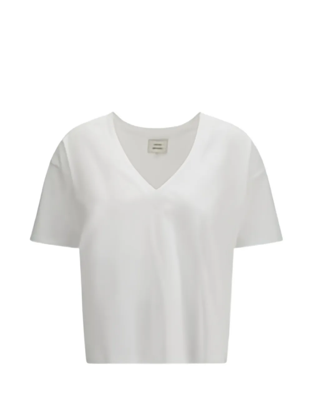 LouLou de Saison FAAA V-neck T-shirt - Weiß