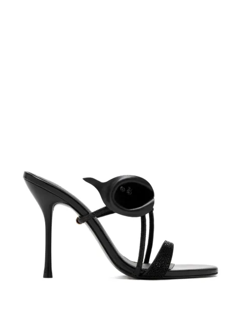 Cult Gaia Camilla flower embellished heeled sandals