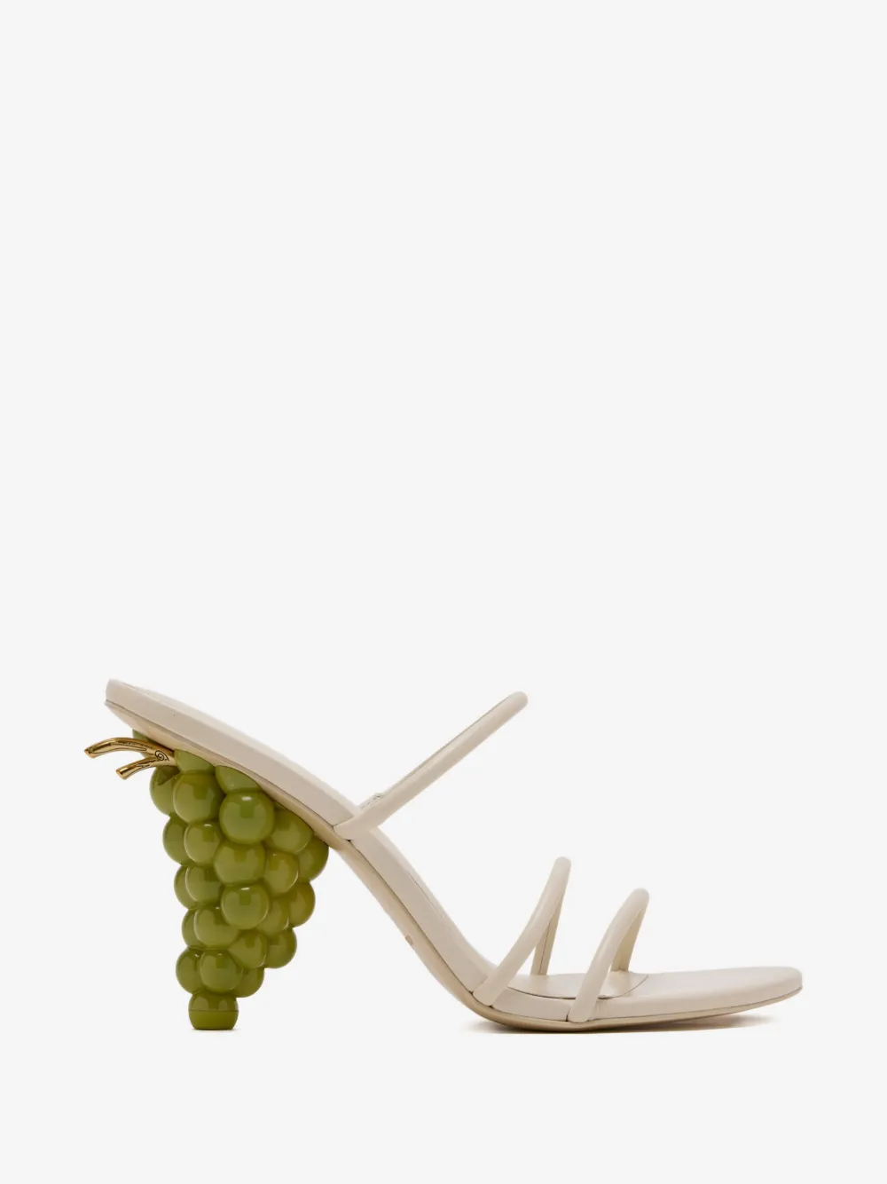 Cult Gaia Grape Heel Strap Sandals | Neutrals | FARFETCH UK