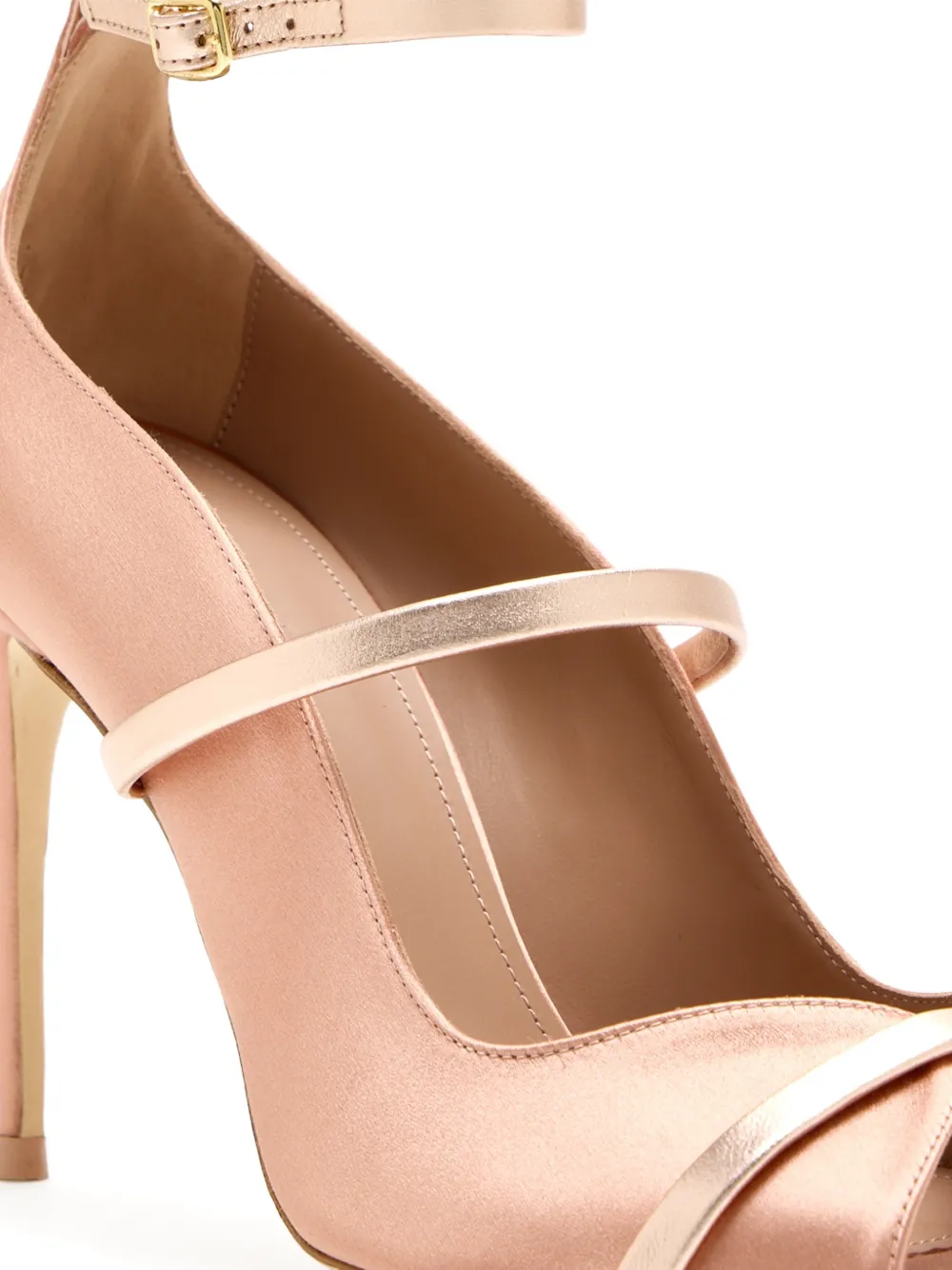 Malone Souliers Cynthia sandalen met gekruiste bandjes Roze