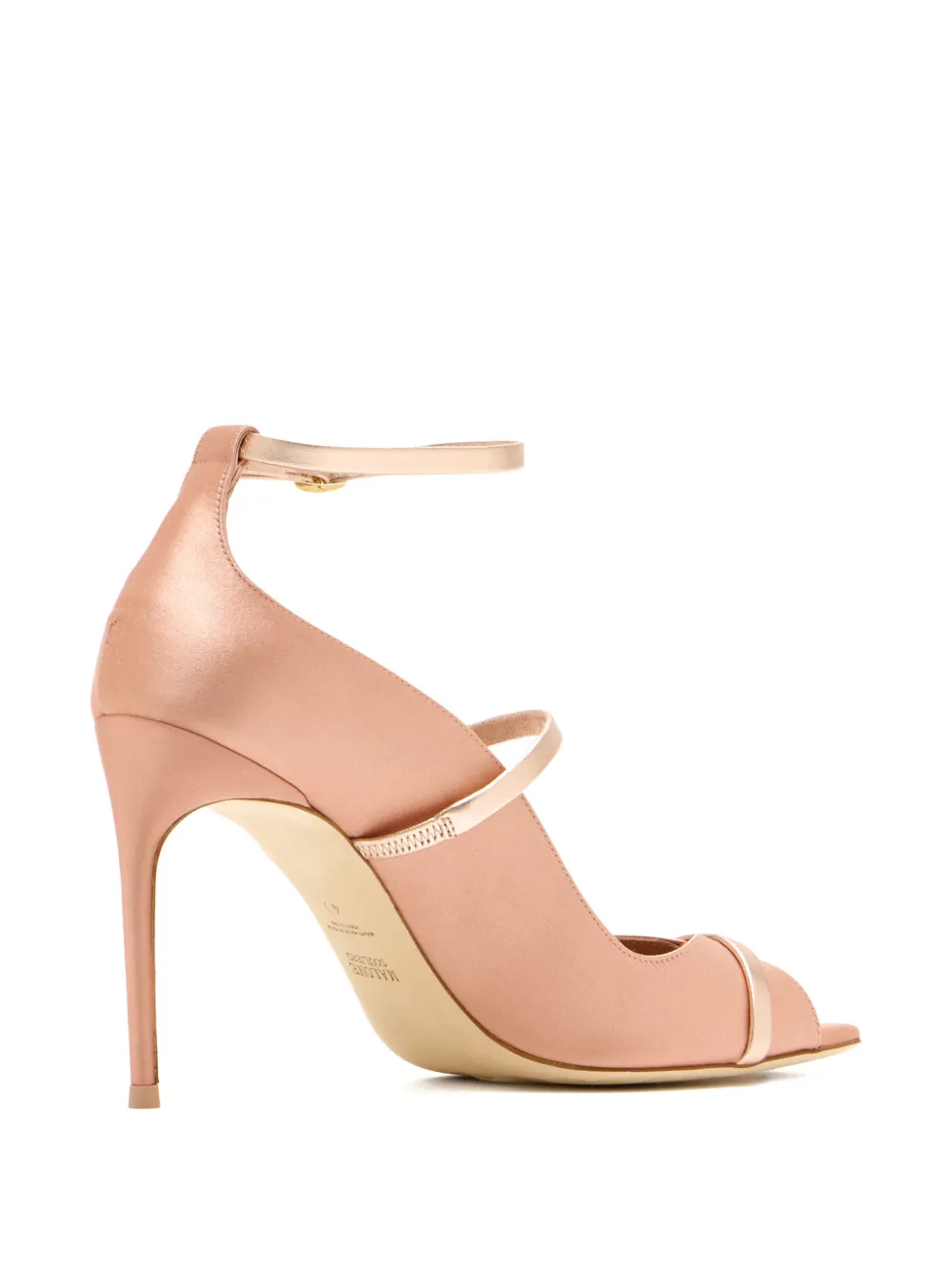 Malone Souliers Cynthia sandalen met gekruiste bandjes Roze