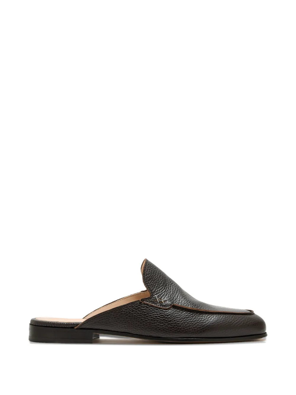 Forsa textured stitched loafer - Marrone