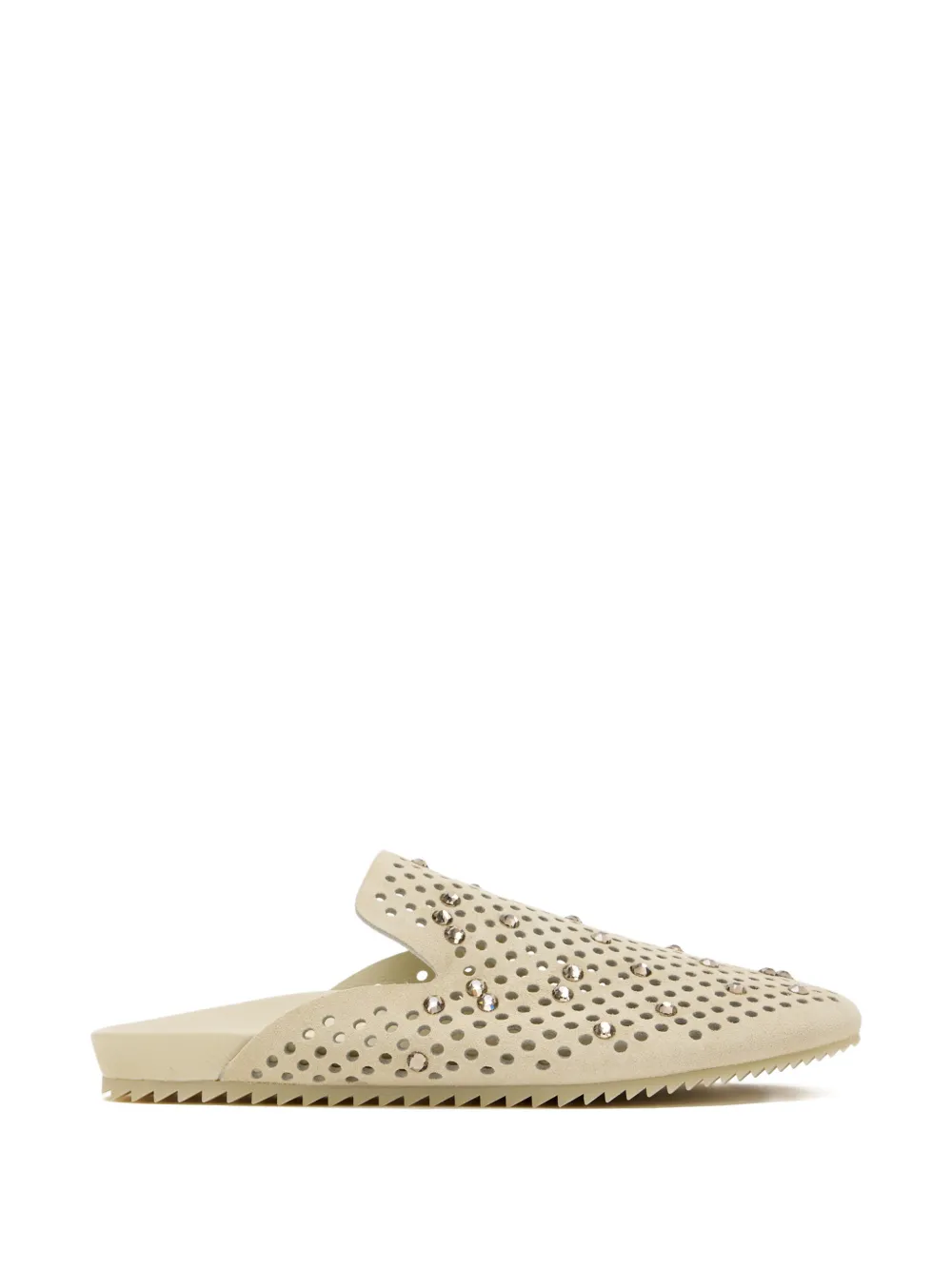 Pedro Garcia perforated embellished mules - Toni neutri