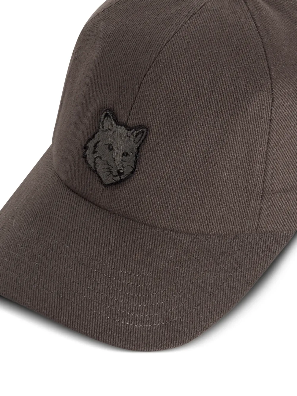 Fox-Motif Baseball Cap