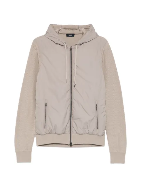 Herno hooded zip jacket