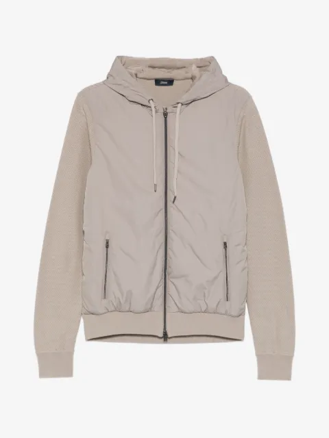 Herno hooded zip jacket