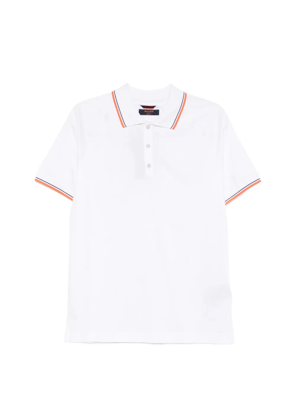 Moorer Cypress polo shirt - Bianco