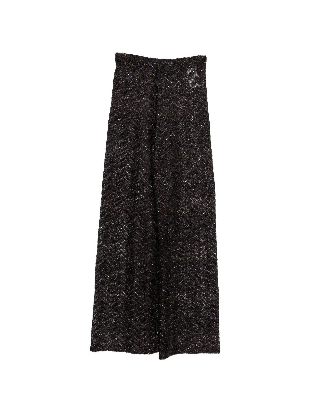 Missoni chevron trousers - Marrone