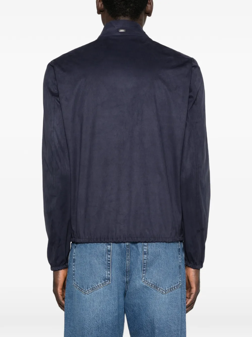 Herno Jack met rits Blauw