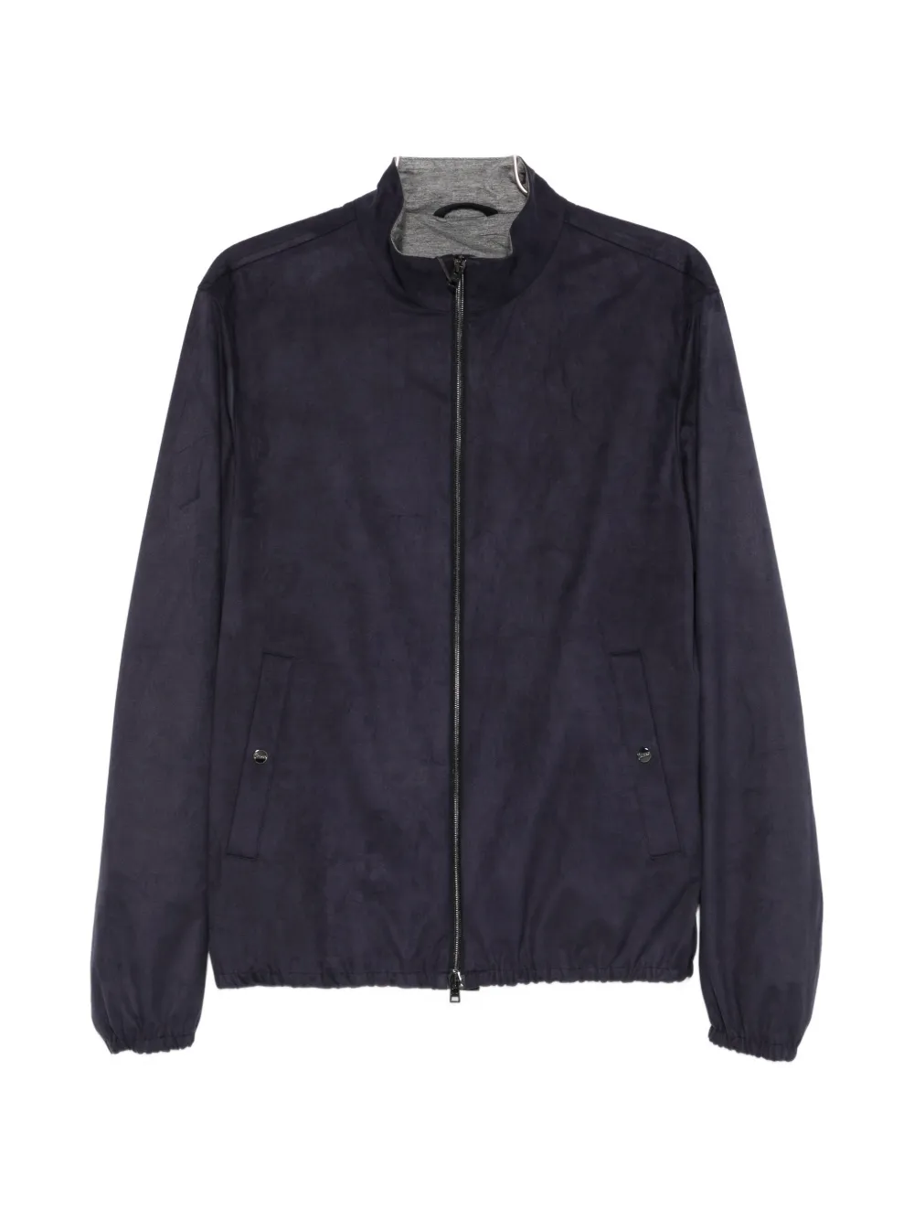 Herno zip-up long-sleeve jacket - Blu