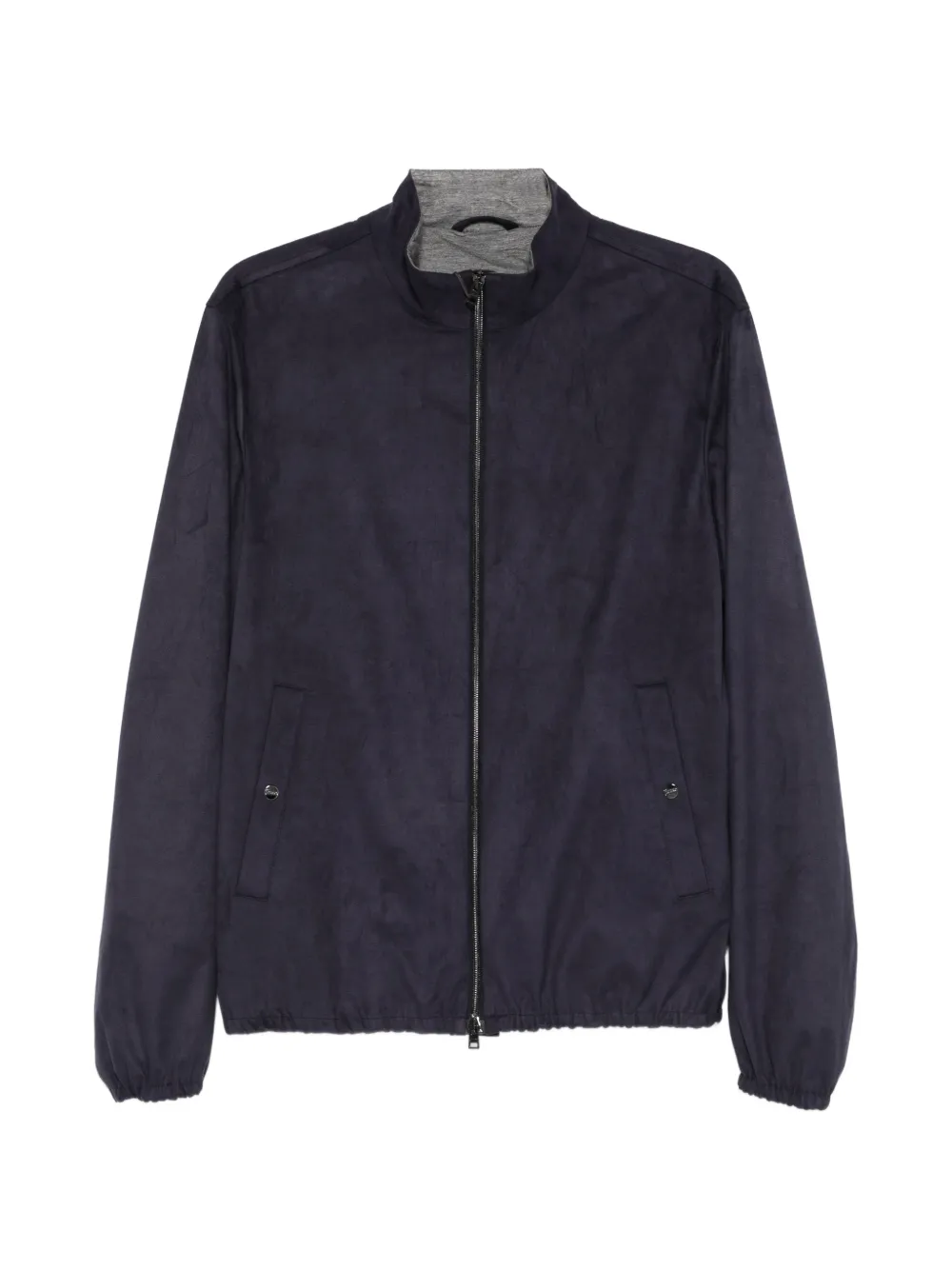 Herno zip-up long-sleeve jacket - Blu