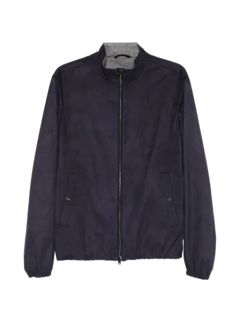 Herno zip-up long-sleeve jacket