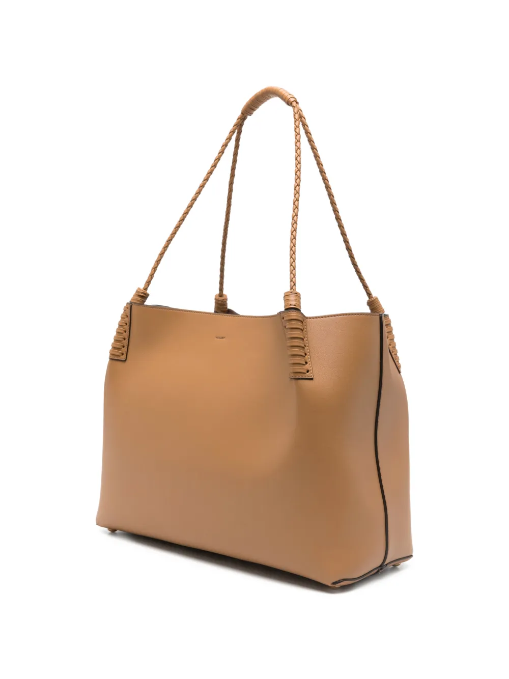 ETRO Schoudertas met gevlochten handgreep Beige
