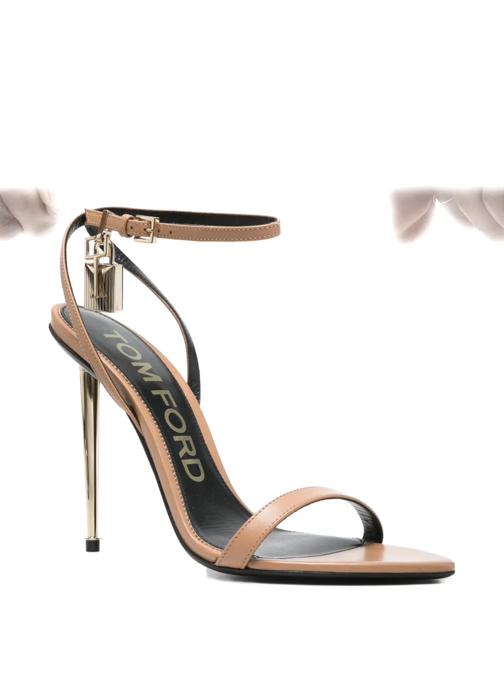 TOM FORD Sandalen met enkelbandje Bruin