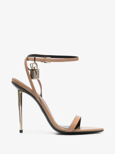 TOM FORD padlock ankle-strap sandals
