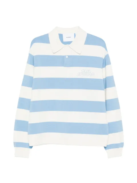 Axel Arigato playera tipo polo Rey con motivo de rayas y logo