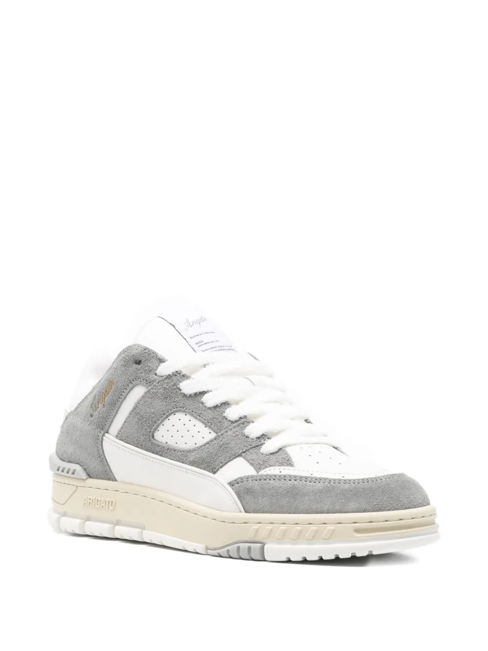 Axel Arigato Area perforated panelled sneakers Wit