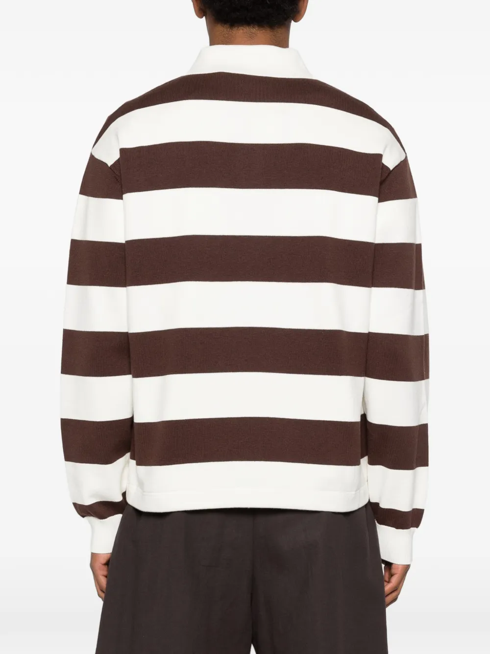 Rey Striped Logo Polo Shirt