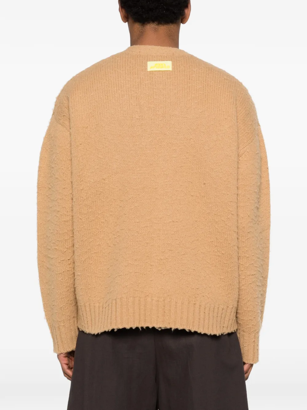 Studio Button V-Neck Cardigan