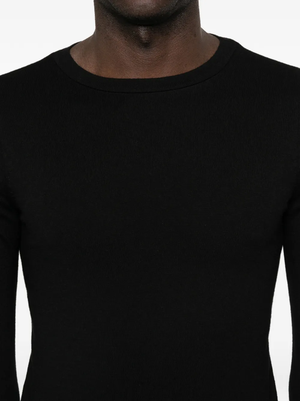 extreme cashmere Lisa trui met lange mouwen Zwart