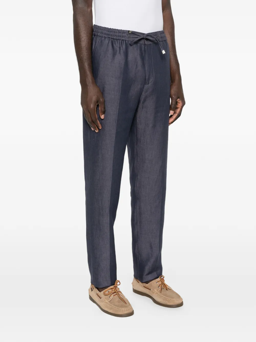 ETRO Broek met trekkoord Blauw