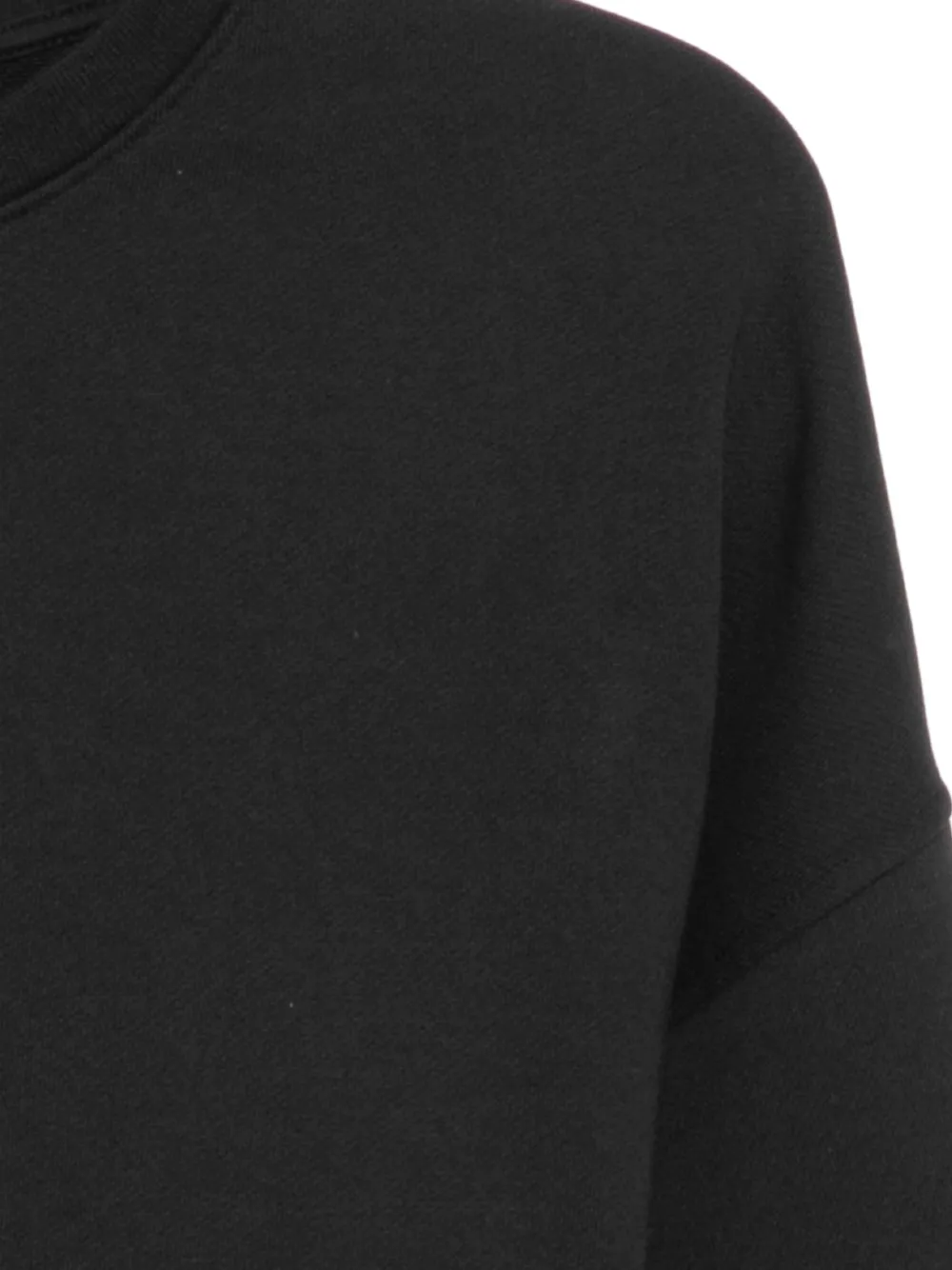 Emporio Armani Cropped sweater Zwart