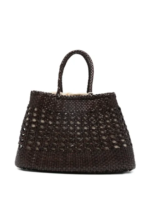 DRAGON DIFFUSION Santa Cano braided-handle tote bag