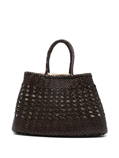 DRAGON DIFFUSION Santa Cano braided-handle tote bag