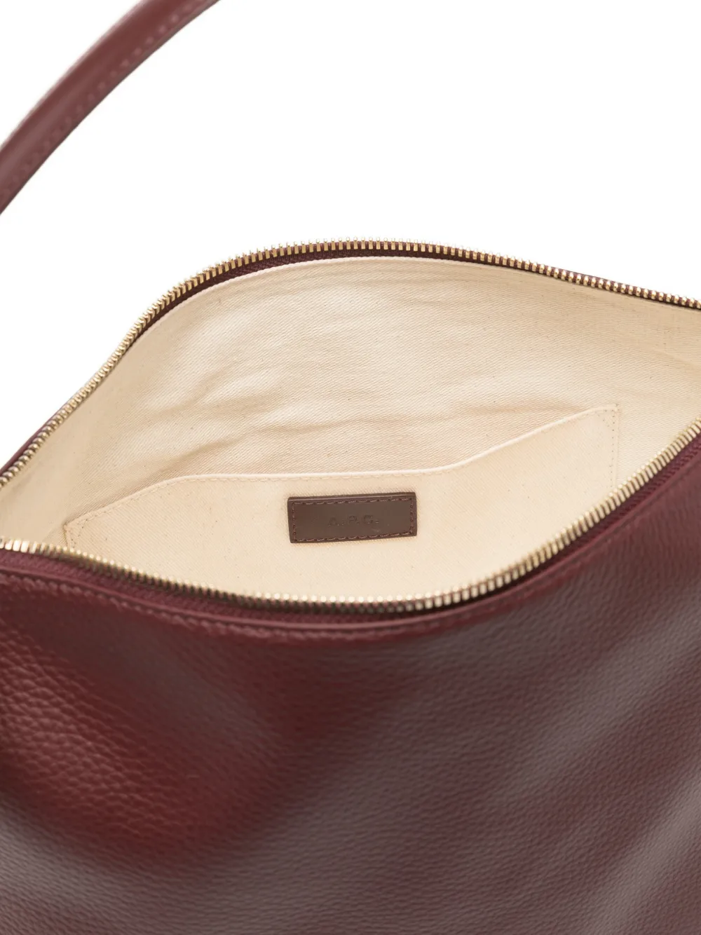 A.P.C. Vera schoudertas met rits Rood
