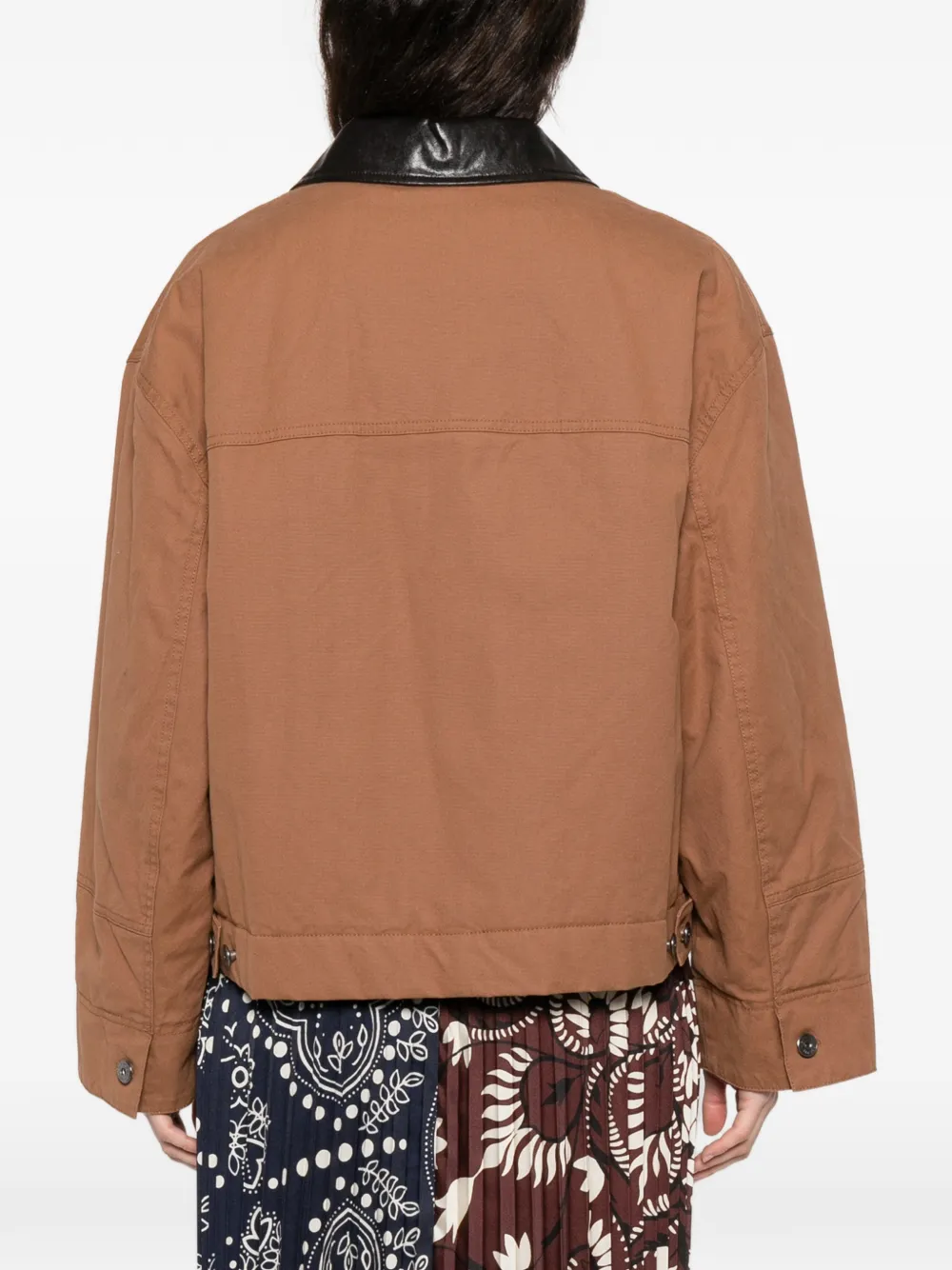 Patch-Pocket Collared Coat