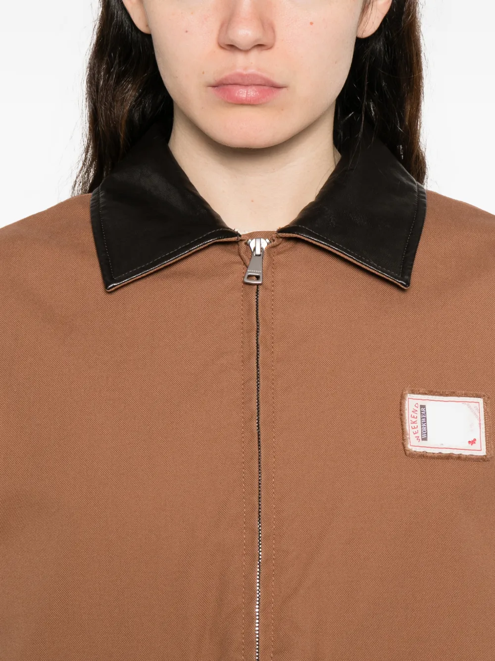Patch-Pocket Collared Coat