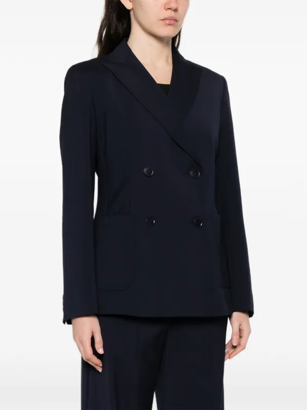 【未使用】定価25万円　Max Mara ダブルジャケット Weekend Max Mara ダブルジャケット | ブルー | FARFETCH JP