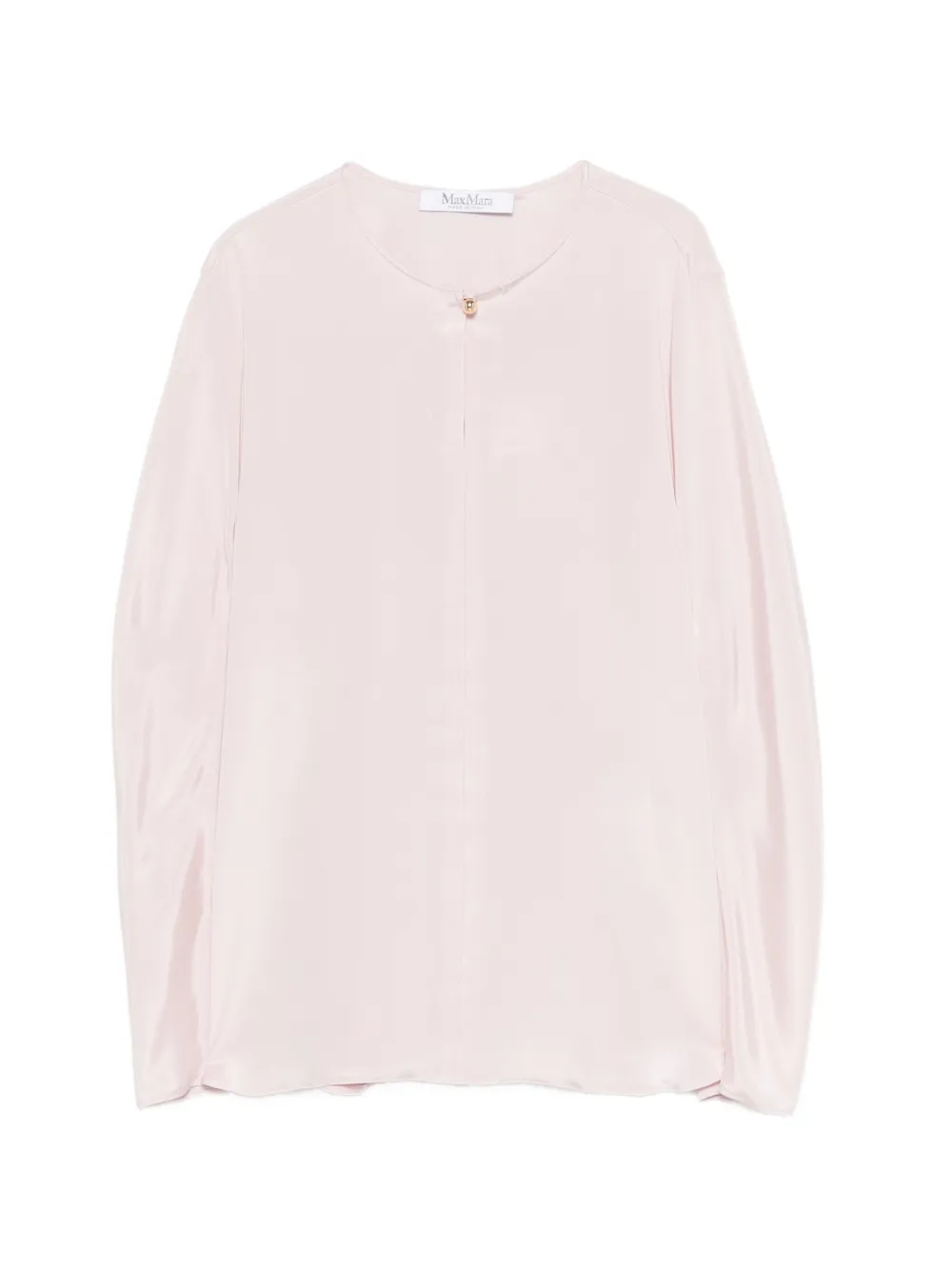 Max Mara Blusa Mxpmitico con apertura a goccia - Rosa