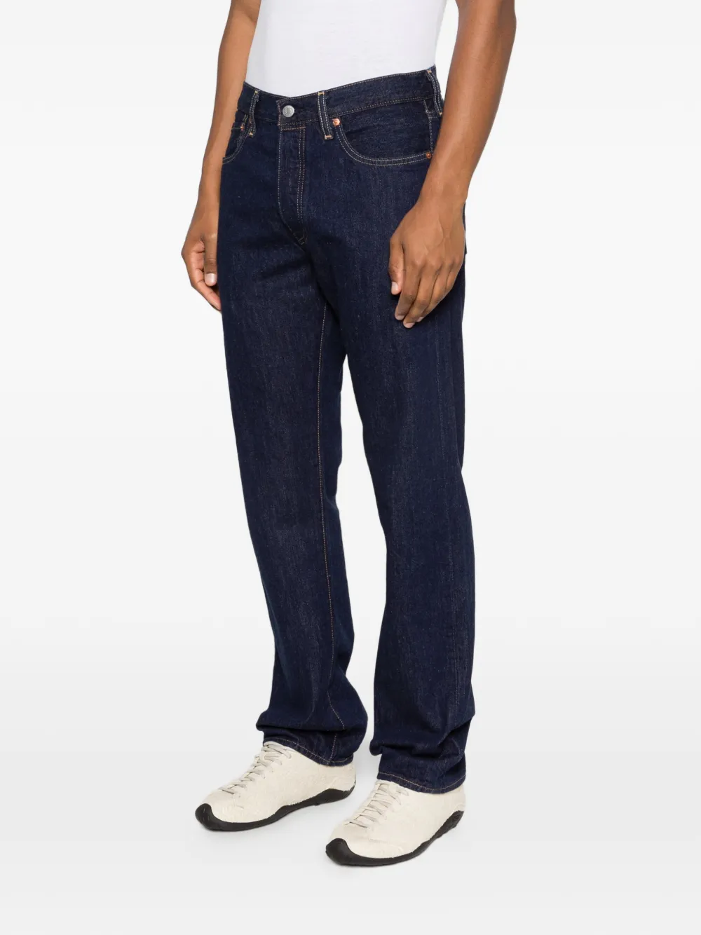 Levi's Straight jeans Blauw