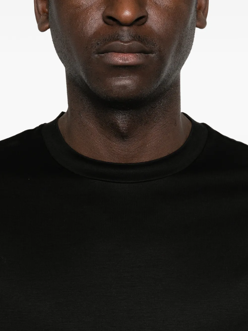 Emporio Armani T-shirt met ronde hals Zwart