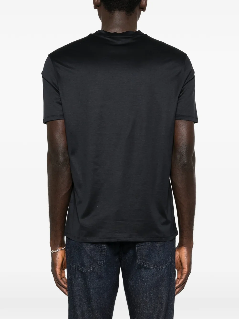 Emporio Armani T-shirt met logodetail Zwart