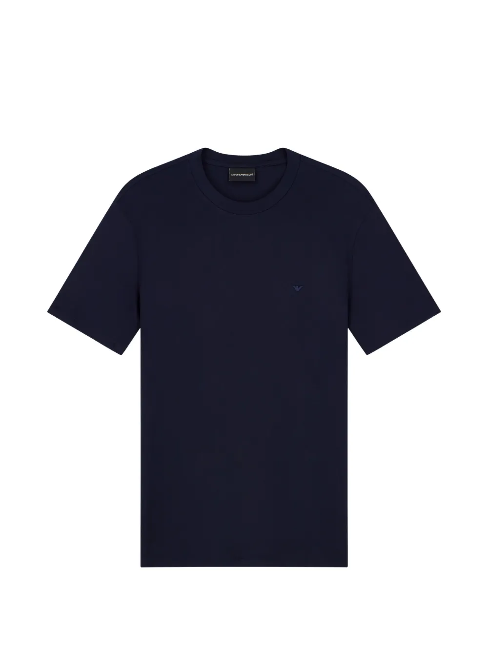 Emporio Armani T-shirt met logodetail Zwart