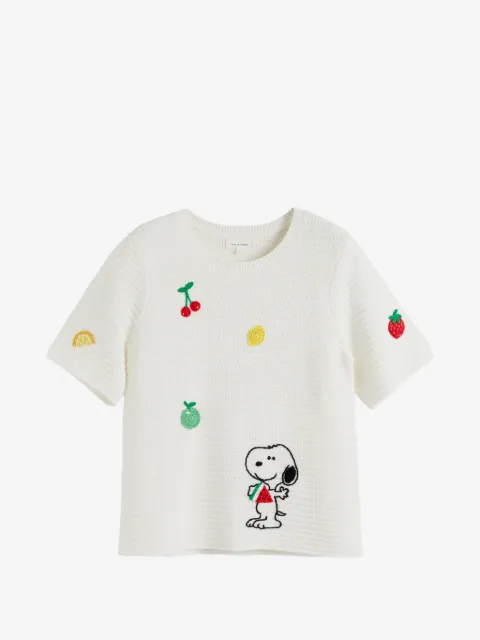 Chinti & Parker playera de crochet Snoopy